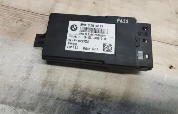BMW 5 GT F07 Seat heating relay 921646801