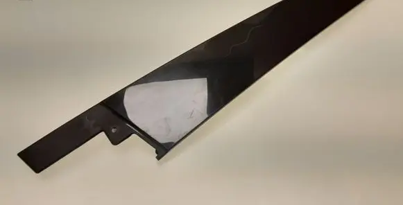 Volkswagen PASSAT B8 Front door window/glass frame 3G0837901