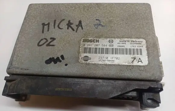 Nissan Micra Engine control unit/module 0261207584 237101F702