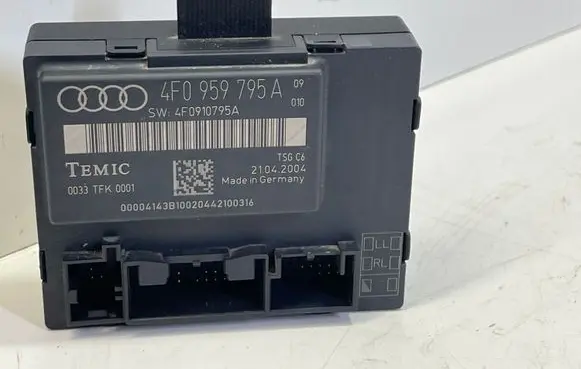Audi A6 S6 C6 4F Door control unit/module 4F0959795A