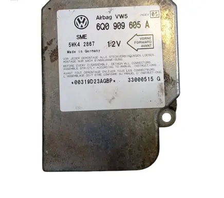 Volkswagen Bora Airbag control unit/module 6Q0909605A