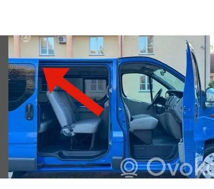 Opel Vivaro Sliding door upper roller guide/hinge D312370G 65713