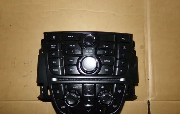Opel Astra J Head unit multimedia control 13360105