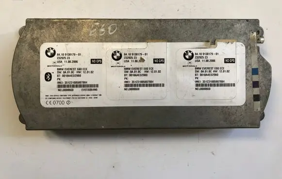 BMW 5 E60 E61 Bluetooth control unit module 9138179 8410913817901 23292523