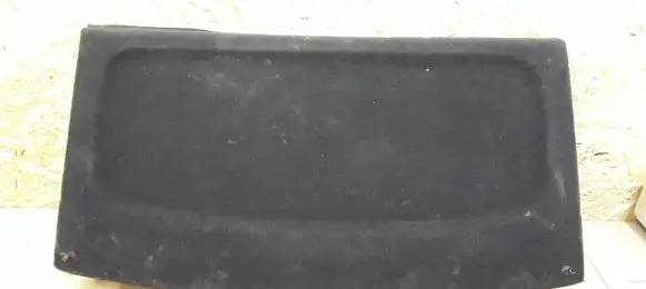 Parcel shelf