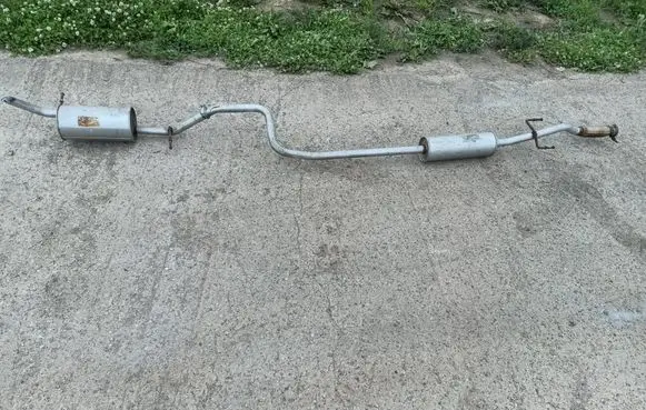 Peugeot 2008 I Muffler/silencer 014801 393211
