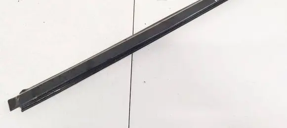 Front door glass trim molding