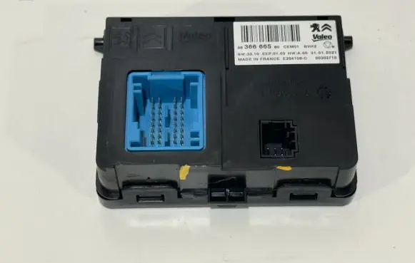 Peugeot 308 Air conditioning/heating control unit 9836666580