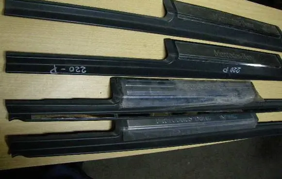 Mercedes-Benz S W220 sill trim set (inner) A220