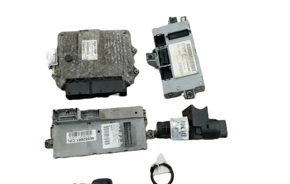 Fiat Doblo Engine ECU kit and lock set 51784560 51770620
