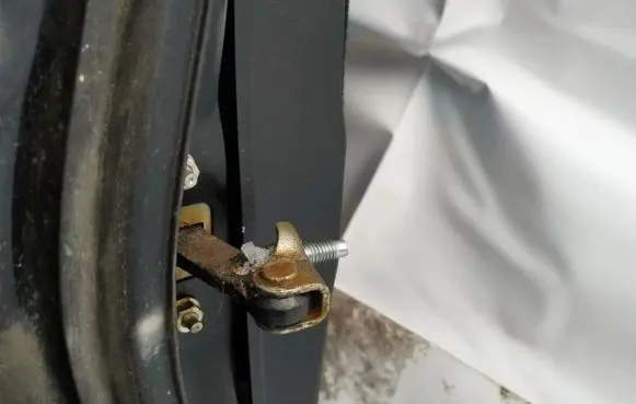 Subaru Outback Rear door check strap stopper