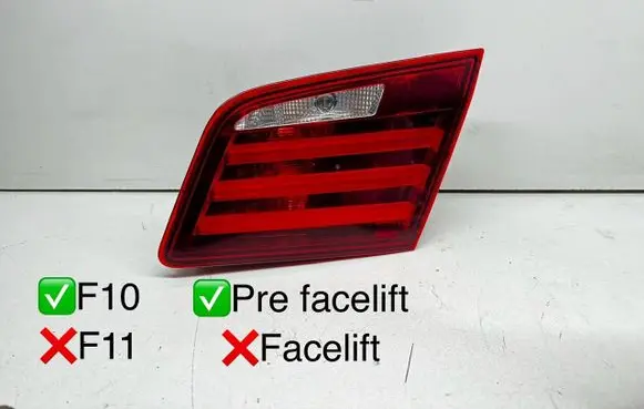 Tailgate rear/tail lights