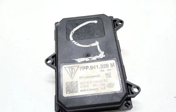 Audi A3 S3 8V Headlight ballast module Xenon 7PP941329M 00011595 5DF01011462AC