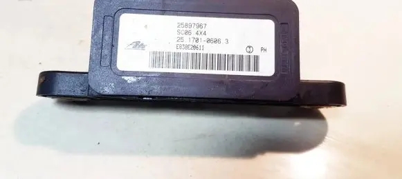 Chevrolet Captiva ESP acceleration yaw rate sensor 25897967 25.1701-0606.3