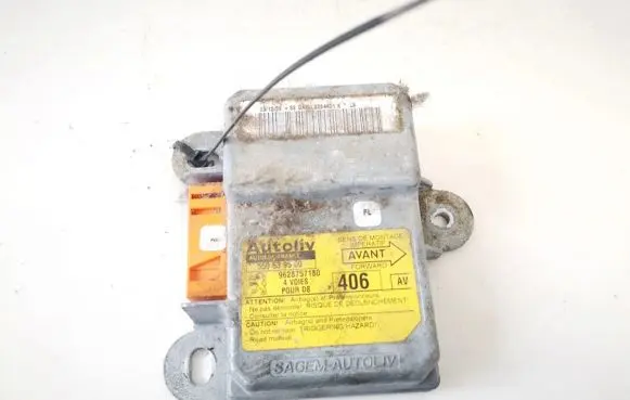 Peugeot 406 Airbag control unit/module 9628757180 550539500