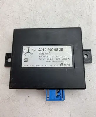 Mercedes-Benz GLE (W166 - C292) Gateway control module A2129009829