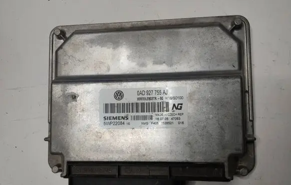Volkswagen Touareg I Transfer box differential control unit 0AD927755AJ 5WP22084