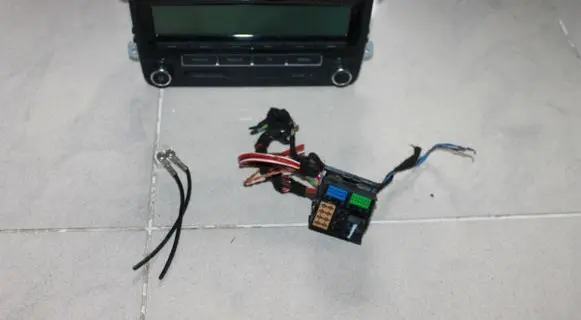 Volkswagen Golf Plus Sound system wiring loom 3B7035444A
