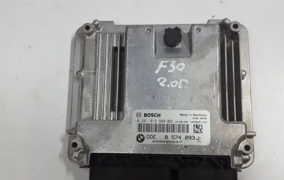 BMW 3 F30 F35 F31 Engine control unit/module 8574093XAUTOPX 8574093 0281019808