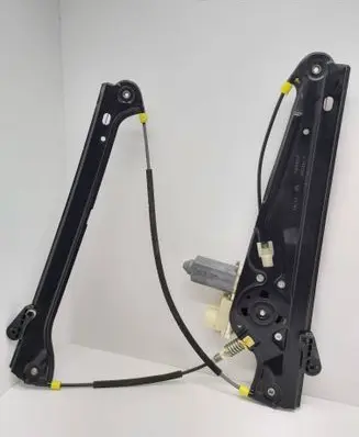 Front door window regulator with motor