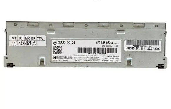 Audi A5 Sportback 8TA Radio/CD/DVD/GPS head unit 4F0035082A