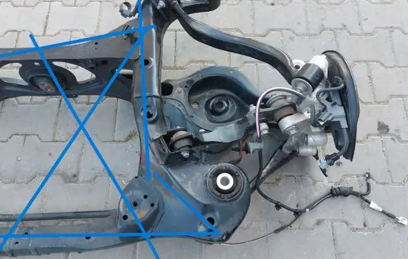 Lexus RX V Stub axle ZAWPRAWT
