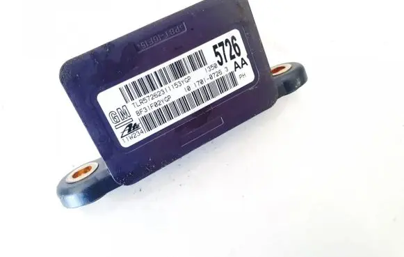 Opel Insignia A ESP acceleration yaw rate sensor 10170107263aa tlr57262311153ygp