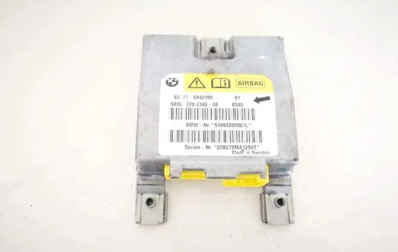 BMW 5 E60 E61 Airbag control unit/module 65776942099 65.77-6942099