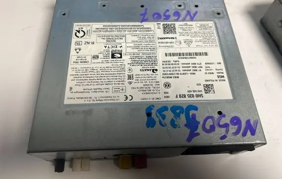 Volkswagen Golf VIII Navigation unit CD/DVD player 5H0035820E