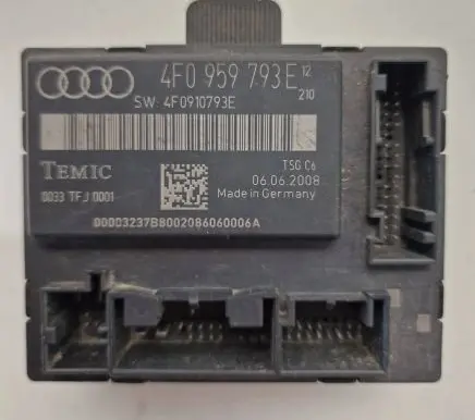 Audi A6 S6 C6 4F Door control unit/module 4F0959793E 4F0910793E F033TFJ0001