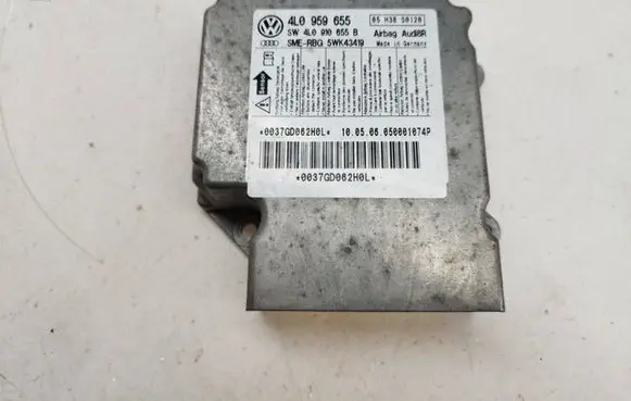 Audi Q7 4L Airbag control unit/module 4L0959655 5WK43419 4L0910655B