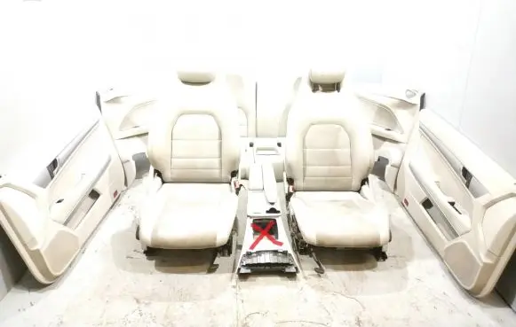 Mercedes-Benz E C207 W207 Seat and door cards trim set 2079105846 2079100846