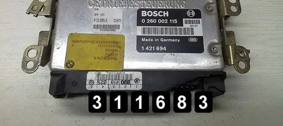 BMW 5 E34 Engine control unit/module 0260002115