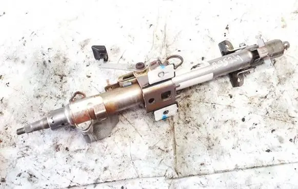 Steering wheel axle