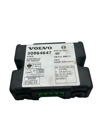 Volvo S40, V40 Immobilizer control unit/module 30862223 30864647 97W35