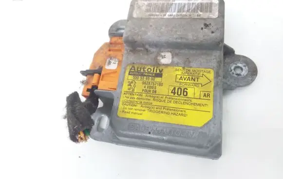 Peugeot 406 Airbag control unit/module 9628757180 550539500