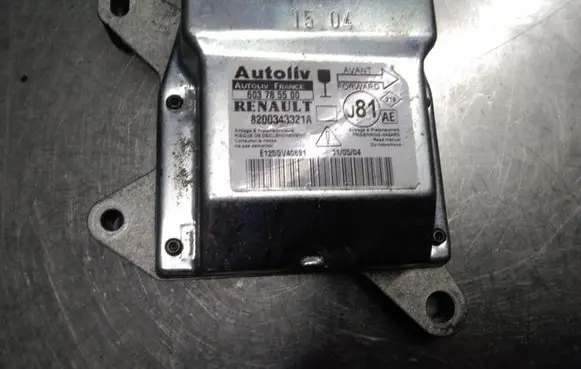 Renault Espace - Grand espace IV Airbag control unit/module 8200343321A 603785500