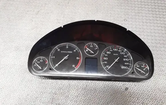 Peugeot 407 Speedometer (instrument cluster) 9658138280