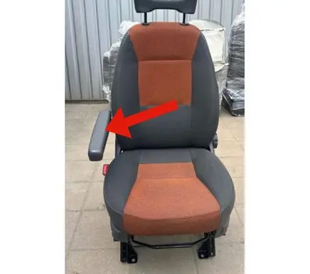 Fiat Ducato Armrest