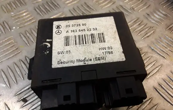 Mercedes-Benz ML W163 Alarm control unit/module 1635452232 A1635452232