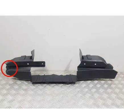 Dacia Spring Intercooler air guide/duct channel 215793345R E0122