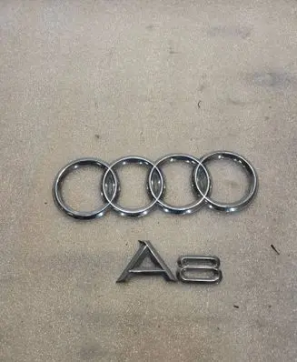 Audi A8 S8 D2 4D Manufacturers badge/model letters 