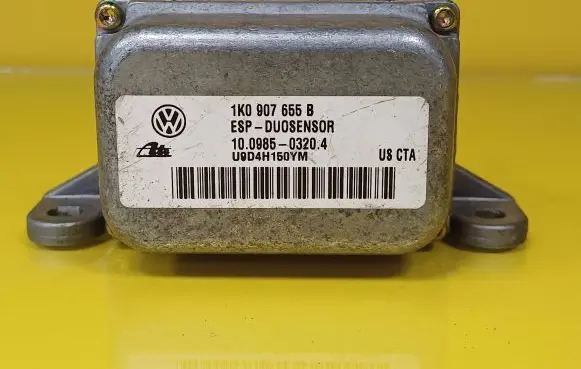 Volkswagen Golf V ESP acceleration yaw rate sensor 1K0907655B
