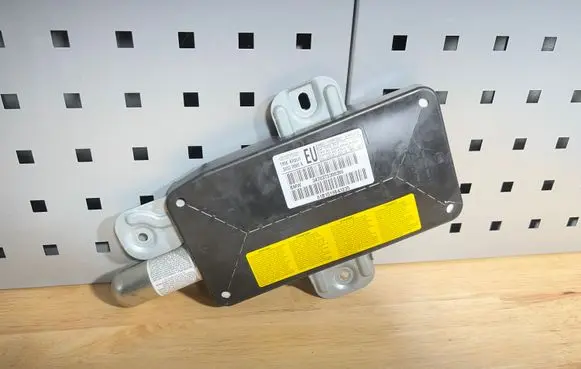 Front door airbag