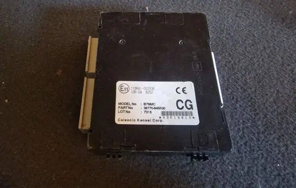 Suzuki SX4 Comfort/convenience module 3677084MG0