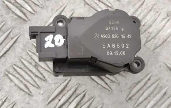 Intake manifold valve actuator/motor