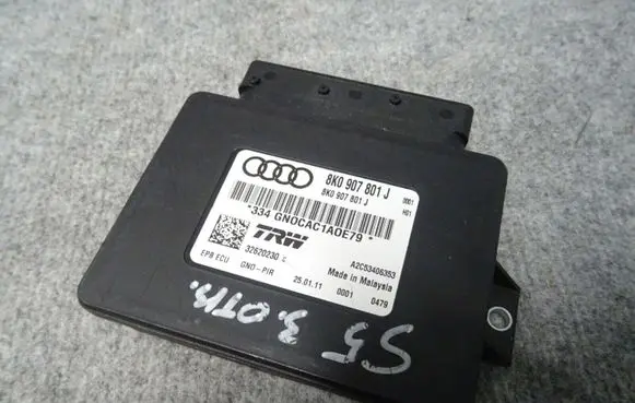 Audi A4 S4 B8 8K Hand brake control module 8K0907801J