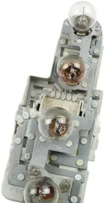 Tail light bulb cover holder