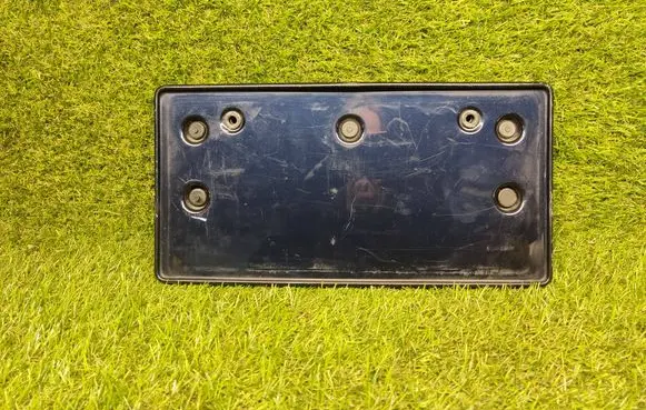 Bentley Flying Spur Trunk door license plate light bar 4W0807287 4W0807285