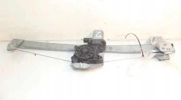 Front window lifting mechanism without motor